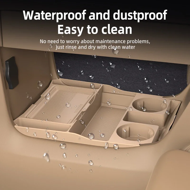 

2025 For Chery Fulwin T11 Center Console Below Storage Box Central Control Organizer Mat Car Interior Silicone