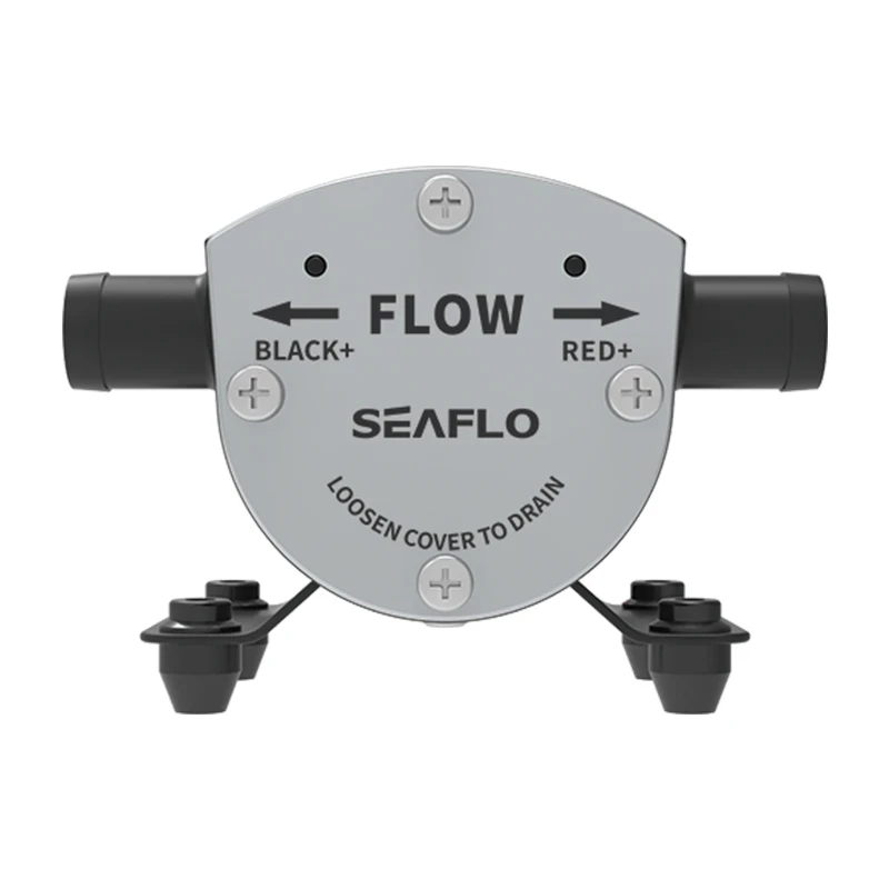 SEAFLO Rubber Plastic Flexible Impeller Pump 24 Volt Small Water Pump Bilge Pump Non Submersible pumps