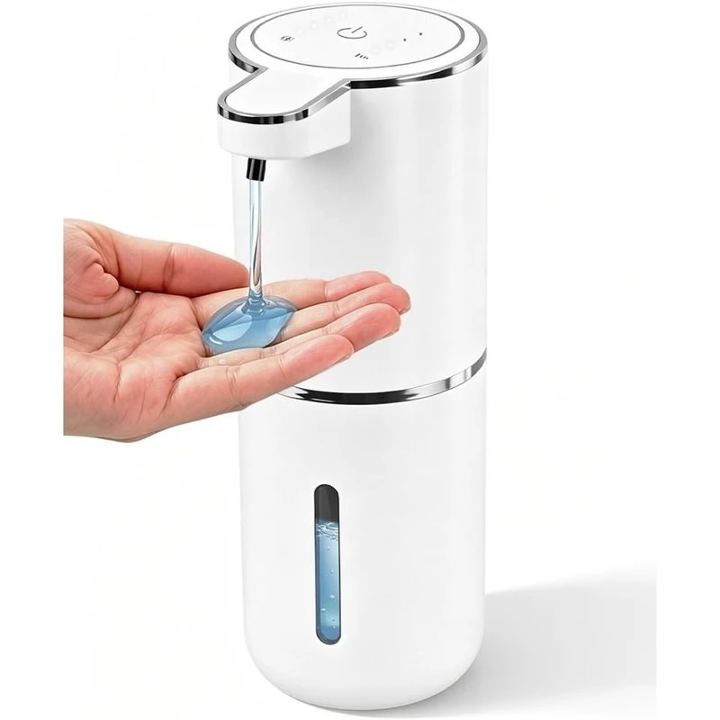 t19c-automatic-soap-dispenser-touchless-128oz-380ml-countertop-or-wall-mounted-4-adjustablefor-bathroom-and-kitchen-white