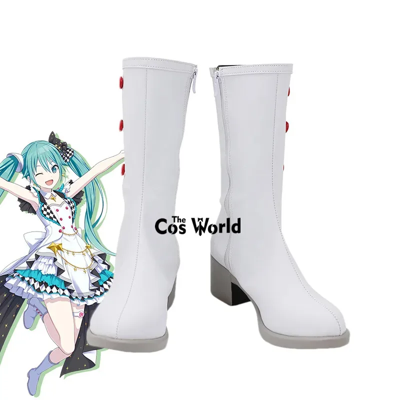 

Project Sekai Colorful Stage Feat Miku Anime Customize Обувь для косплея Сапоги
