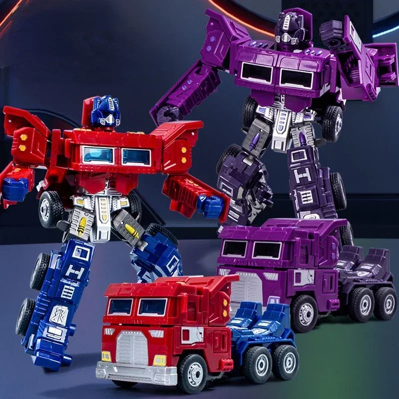 Transformers Optimus Prime Warrior Truck Car modello trasformabile giocattolo per bambini Boy Transform Robot Holiday Gift Collection