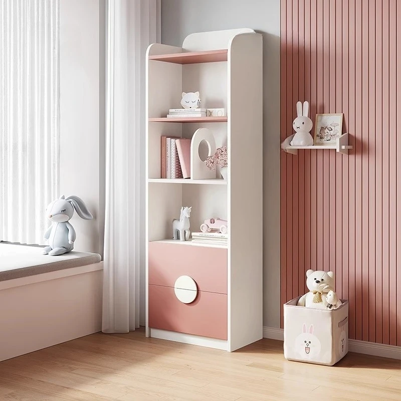 Student Bookcase Children Desk Student Home Combination Writing Study Table Children Furniture Comes With Writing Chair Set