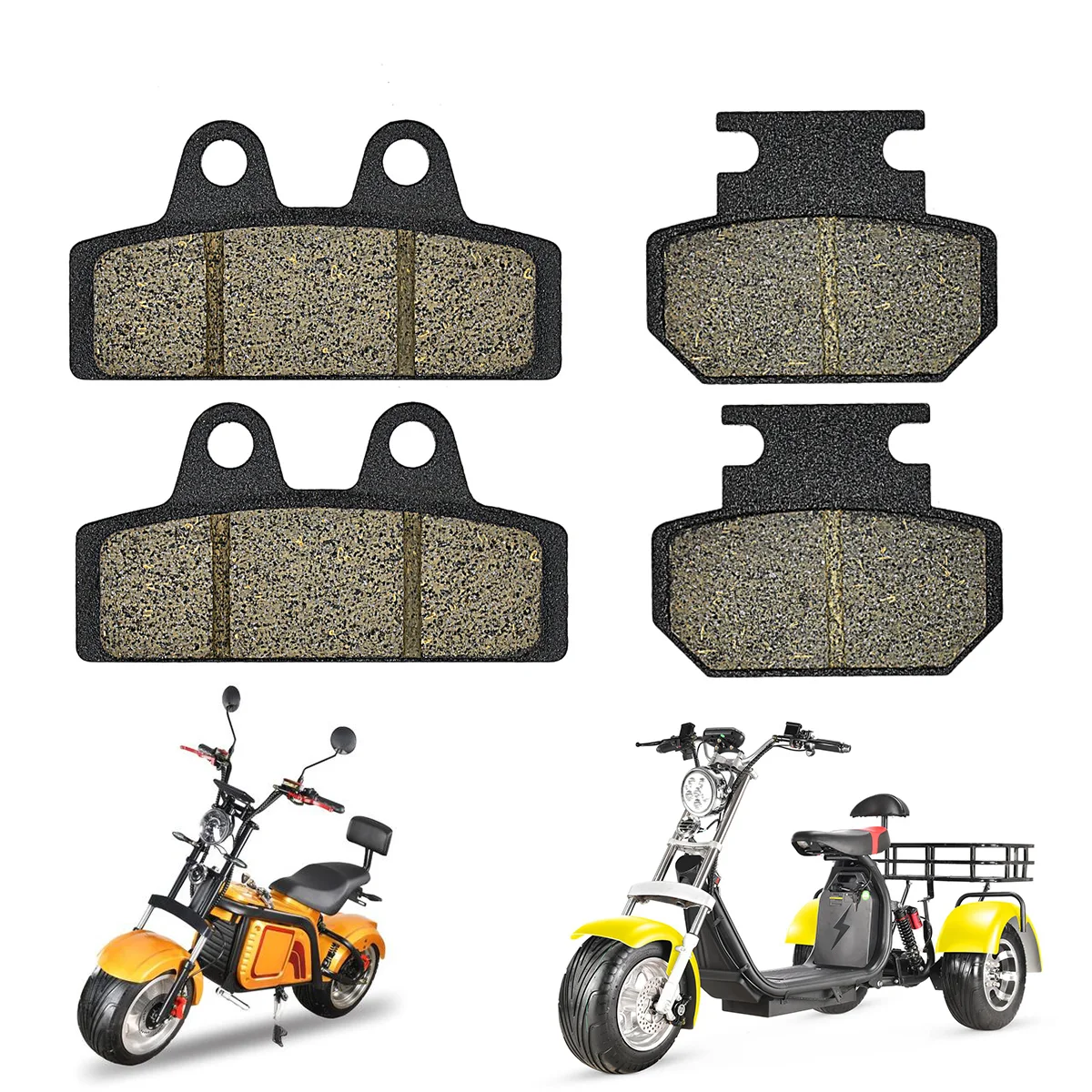 

Motorcycle Scooter Brake Pads For Citycoco Halei Scooter Spare Parts original accessories Chinese Tailg 50cc Rear Brake Pads