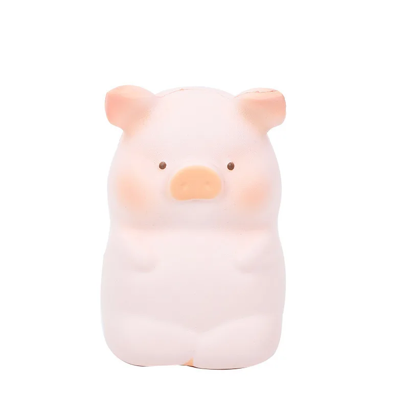 9 cm ingeblikt varken figuur stressverlichting zintuiglijke fidget speelgoed desktop decor Lulu knijpspeelgoed cadeau