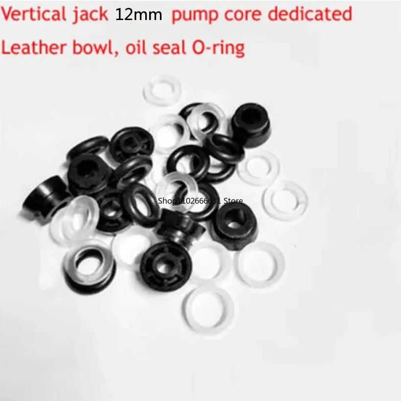 

Vertical Jack Pump Core Oil Seal Gasket Old-Fashioned Leather Bowl 11mm/12mm Car Repair Tool Part 5 Sets
