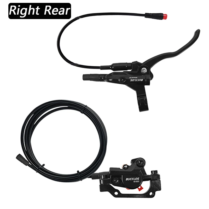 BUCKLOS E-Bike Hydraulische Schijfrem Elektrische Scooter Vouwfiets Schijfrem 2Pin Uitschakelen Elektrische Fiets Hydraulische Remmen