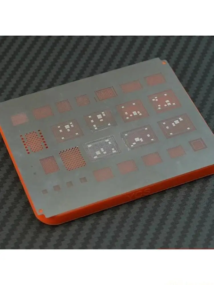 A2BE BGA Reballing Tin Planting Pad Silicone Mat Motherboards IC Chip Stencils Pad