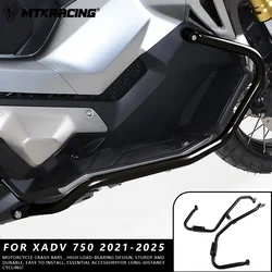 MTKRACING for HONDA XADV 750 2021-2025 Motorcycle Accessories Engine Guard Bumpers Crash Bar Protector
