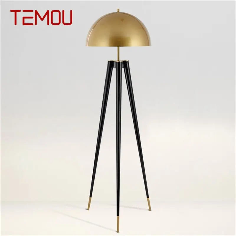 TEMOU Nordic Floor Lamp Modern LED Creative Standing Light Jellyfish Shape Bedroom Living Room Decorative