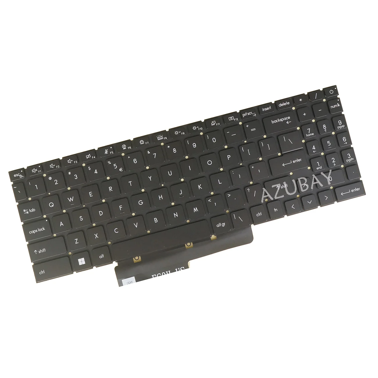 Laptop Keyboard For MSI CreatorPro Z16P B12UMST B12UKST, Z16 HX Studio B13V B13VKTO B13VJTO B13VETO US English PER-KEY Backlit