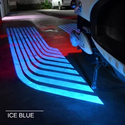2Pcs/Pair Angel Wings Light LED Welcome Lamp Projector Ghost Shadow Puddle For Motorcycles