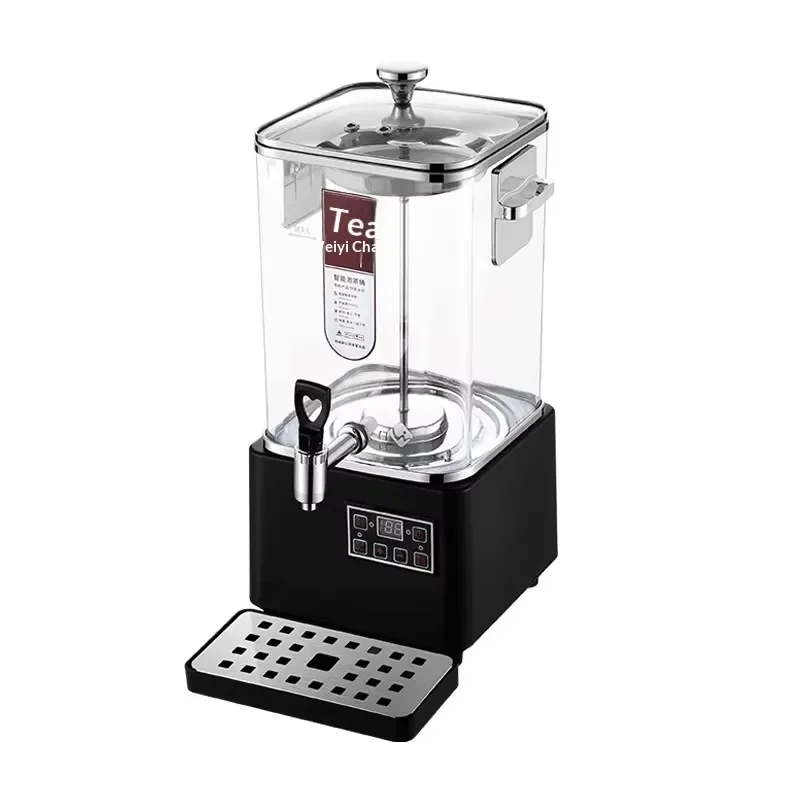 Commercial Electric Tea Steamer Stainless Steel Automatic Large Capacity Brewing Machine Intelligent Heating Device for