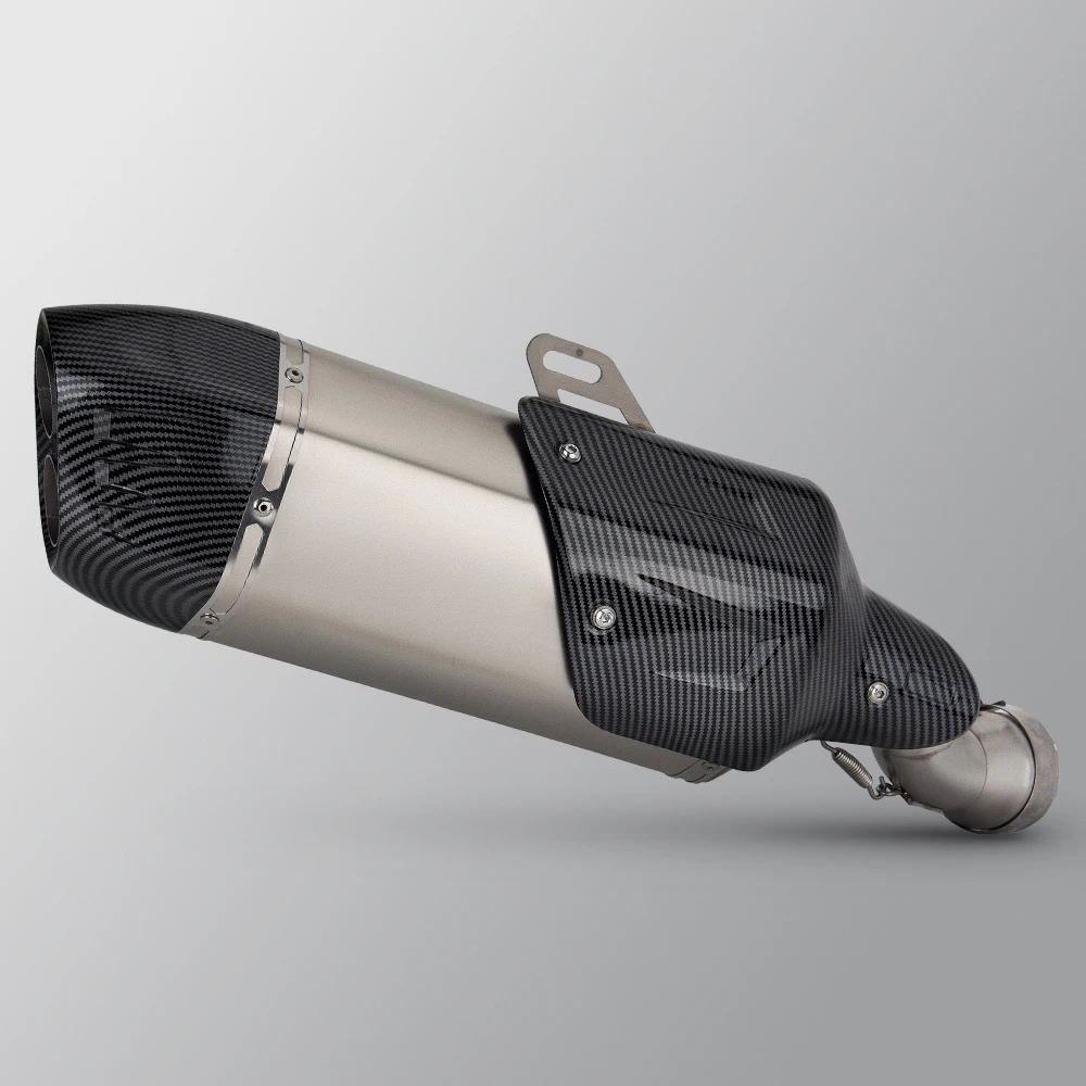 

R1250ADV Exhausts Muffler For BMW R1200R R1200RS R1200GS R1200ADV R1250R R1250RS R1250GS 1200GS Moto Slip on Line Tail Tube Kit