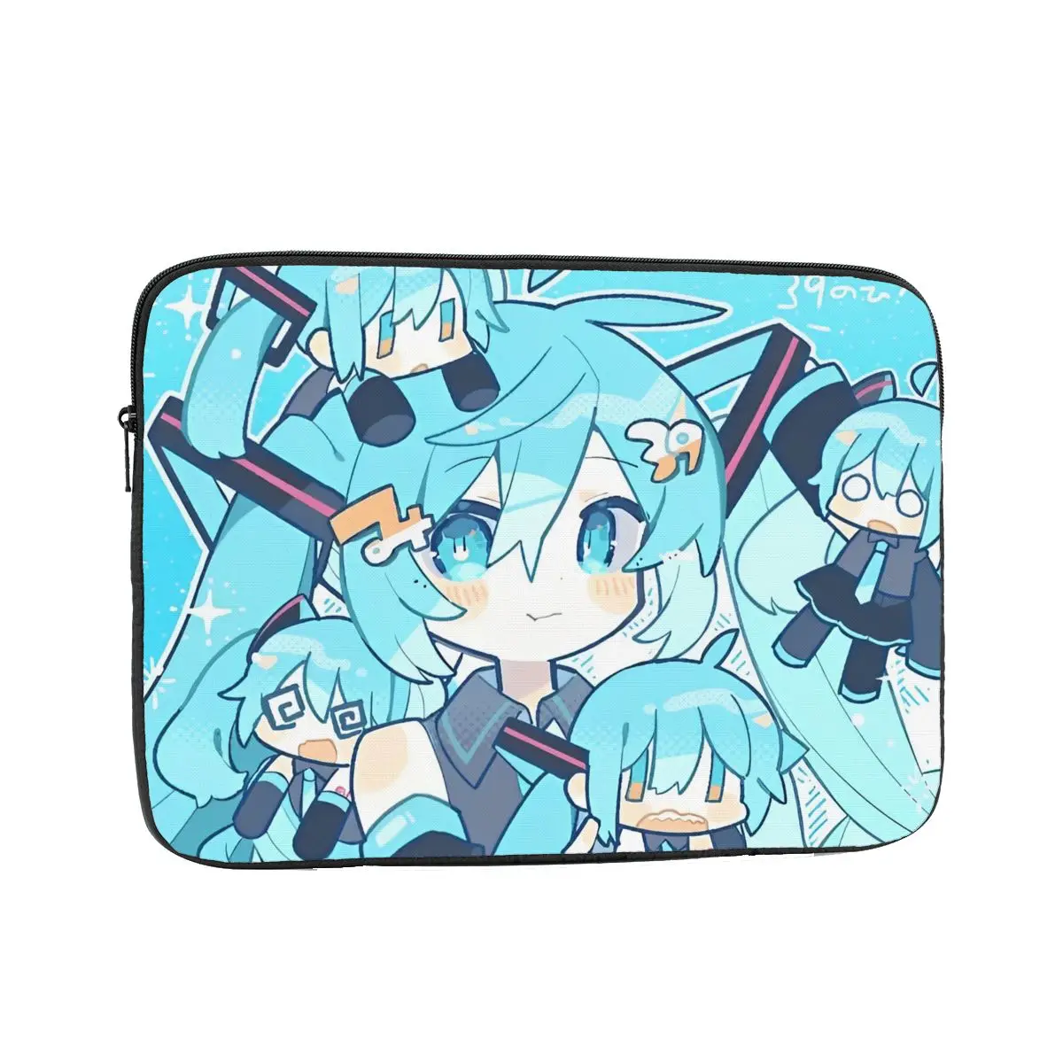 

Чехол-сумка для ноутбука Hatsune Miku, аниме-чехол для компьютера, Япония, 12, 13, 15, 17 дюймов, противоударный чехол-сумка