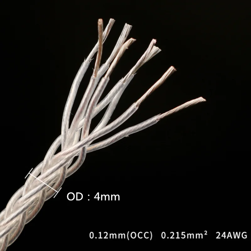 Cable de audio tipo C a 2 RCA chapado en plata con chip decodificado para tableta, PC, teléfono móvil conectado al altavoz amplificador