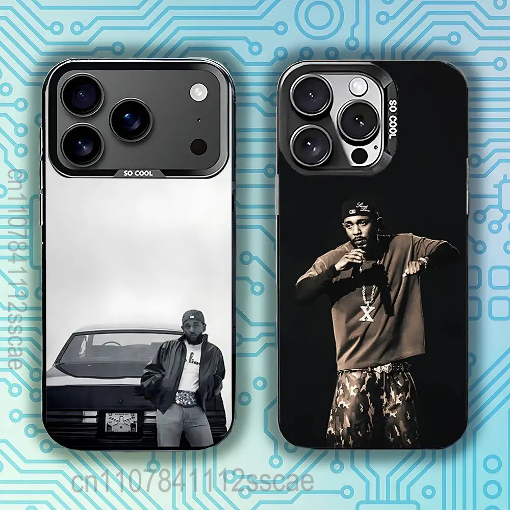 

Kendrick Lamar GNX Music Albums Black Phone Case Compatible with iPhone 17 16 15 14 13 12 11, Pro, Max, Plus, E, Air, Mini