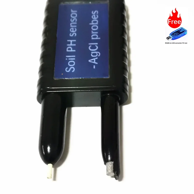 IOT SOIL MEASURING INSTRUMENT MODBUS 4-20MA 0-5V RS485 AGCL REFERENCE PROBE SOIL PH SENSOR