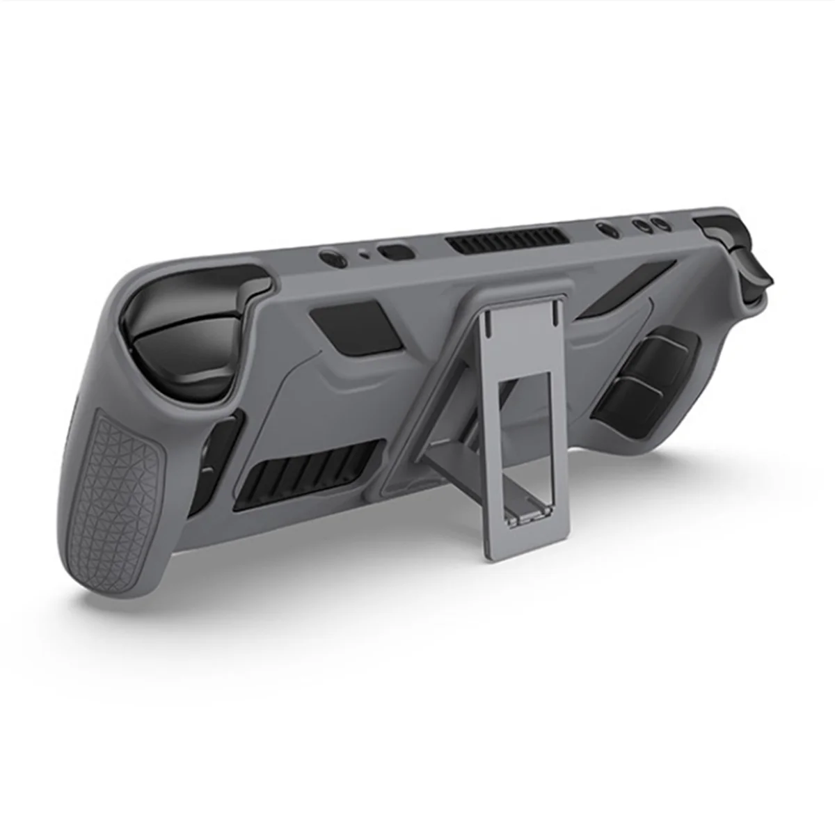 AT-Suitable for SteamDeck OLED Game Console Silicone Case,Handheld All-Inclusive Silicone Protective Case with