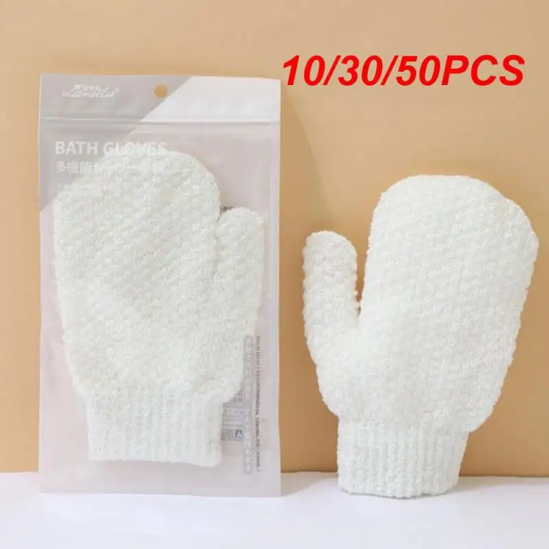 10/30/50PCS Bath Gloves Removal Kessa Cleaning Rubbing The Divine Instrument Not Hurt Skin Thicken Bath Peeling Glove