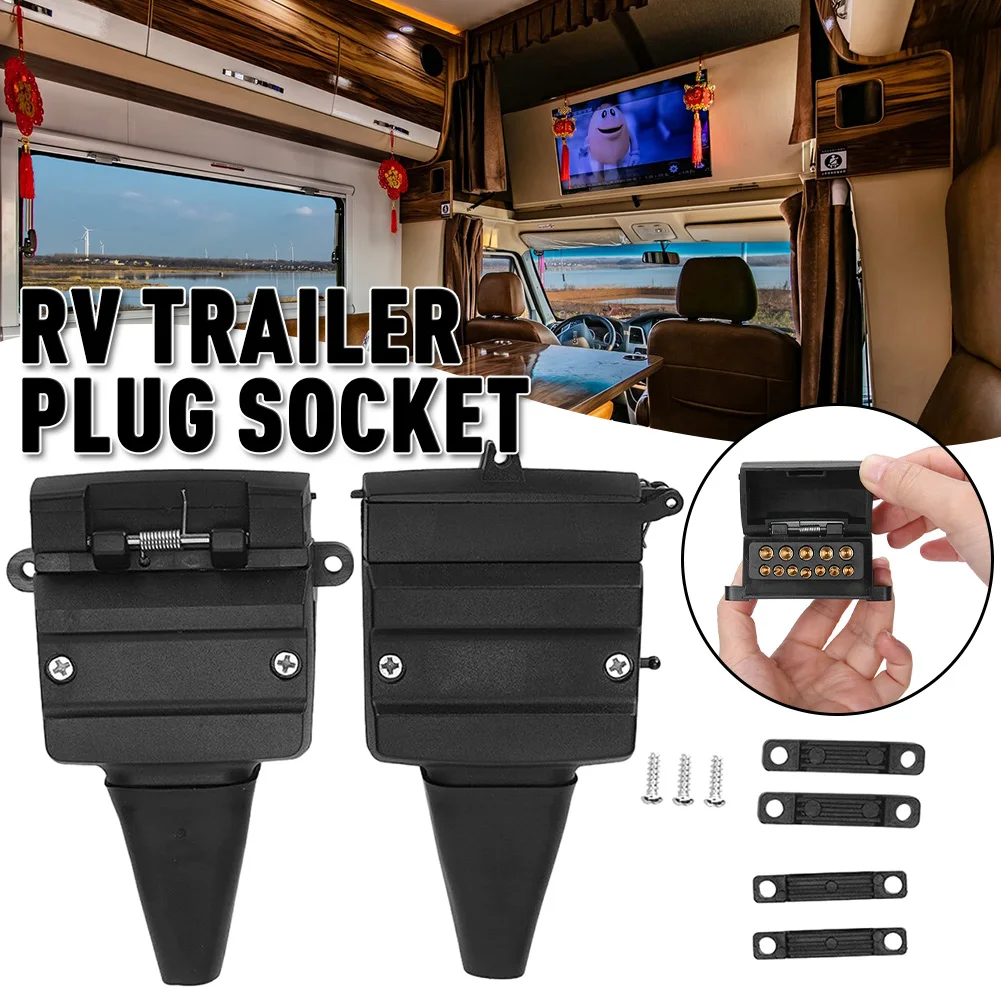 12V Trailer Connector Practical Trailer Side Light Adaptor For Trailers