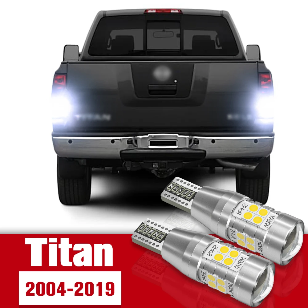 

2pcs LED Accessories Reverse Light Bulb Lamp For Nissan Titan 2004-2019 2005 2006 2007 2008 2009 2010 2011 2012 2013 2014