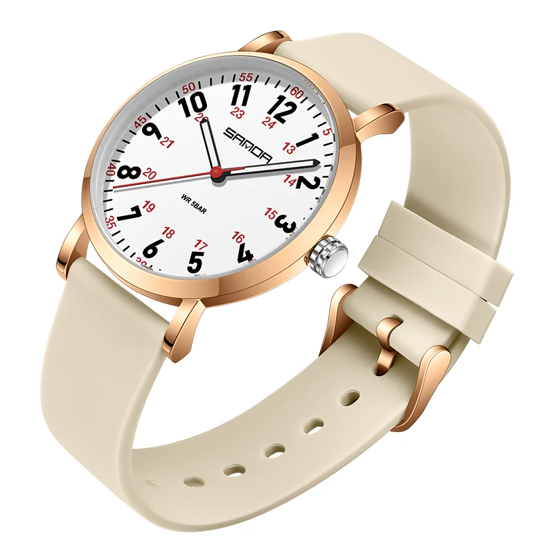 Fashion Ultra-thin Women's Watches, Soft silicone strap Designer Quartz Watch For Woman,Simple Elegant Analog Lady Wristwatches
