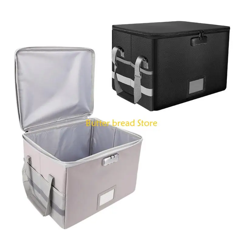 W89C Powerful Flame Resistant Document Case With Aluminum Layer And Reinforced Plastic Material For Legal Files 3