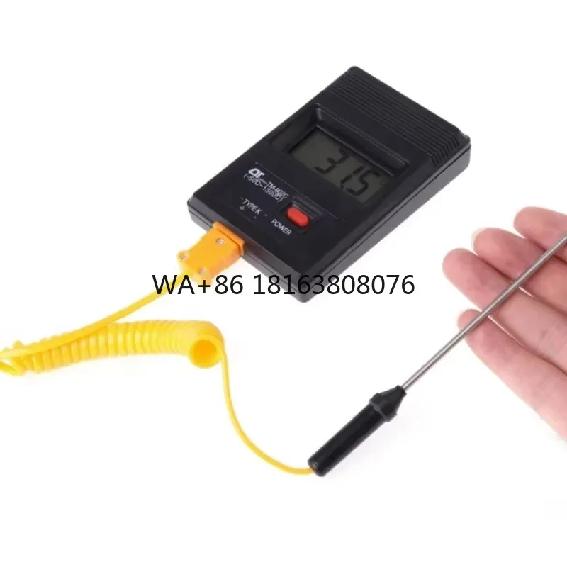 TM902C Portable Digital K Type Thermometer Tester High Temperature Meter Thermocouple Probe