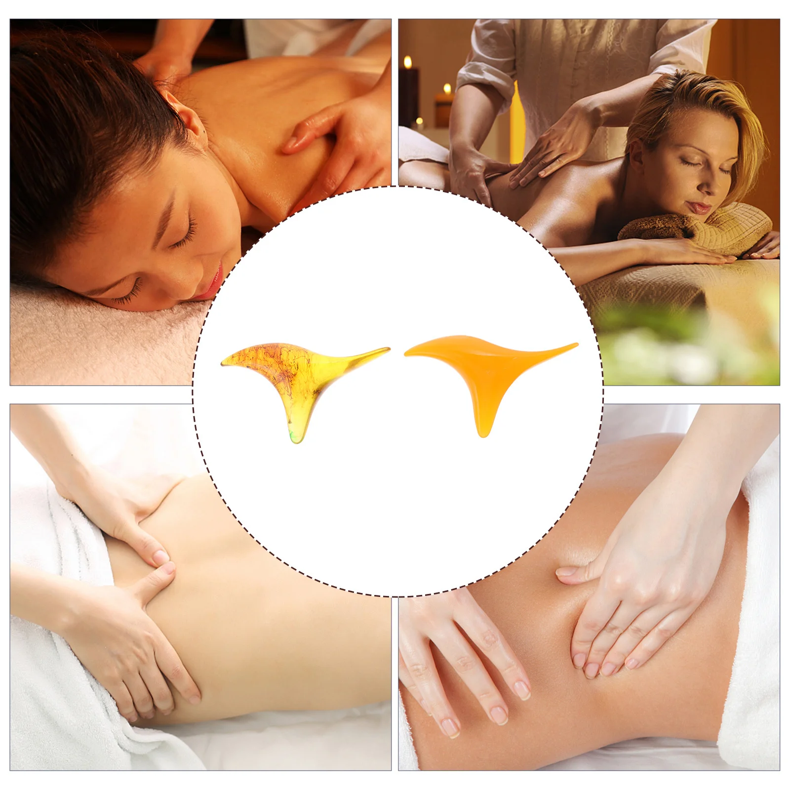 

2Pcs Ergonomic Foot Massage Supplies Effective Point Massagers for Full Body Relaxation Foot Massage Rods Durable Calf Massagers