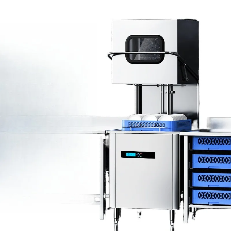 

Uncover dishwasher to dry Fully automatic commercial large hotel dining kitchen Hotel disinfection dishwasher