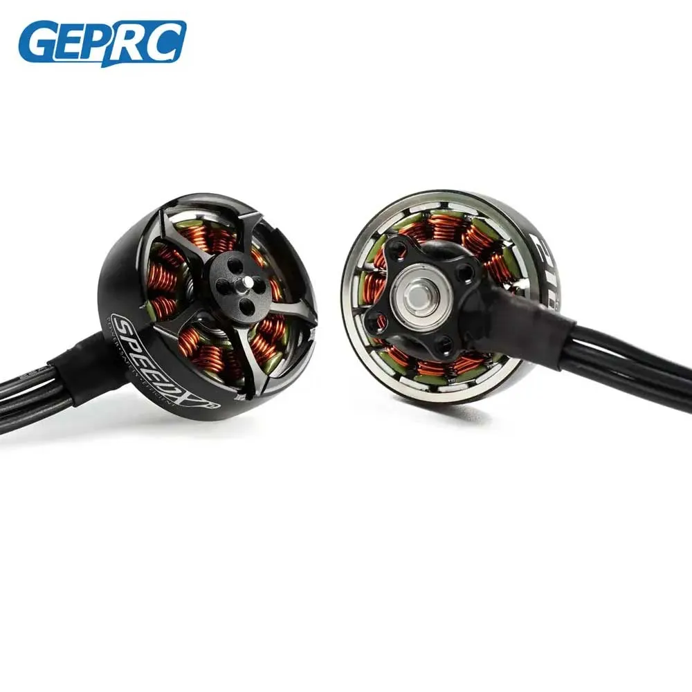 

GEPRC SPEEDX2 2105.5 Бесщеточный двигатель 3450KV 2650KV 3-4S Двигатель 1,5 мм для зубочисток 3-5 дюймов Мини-дроны дальнего действия RC Инструменты