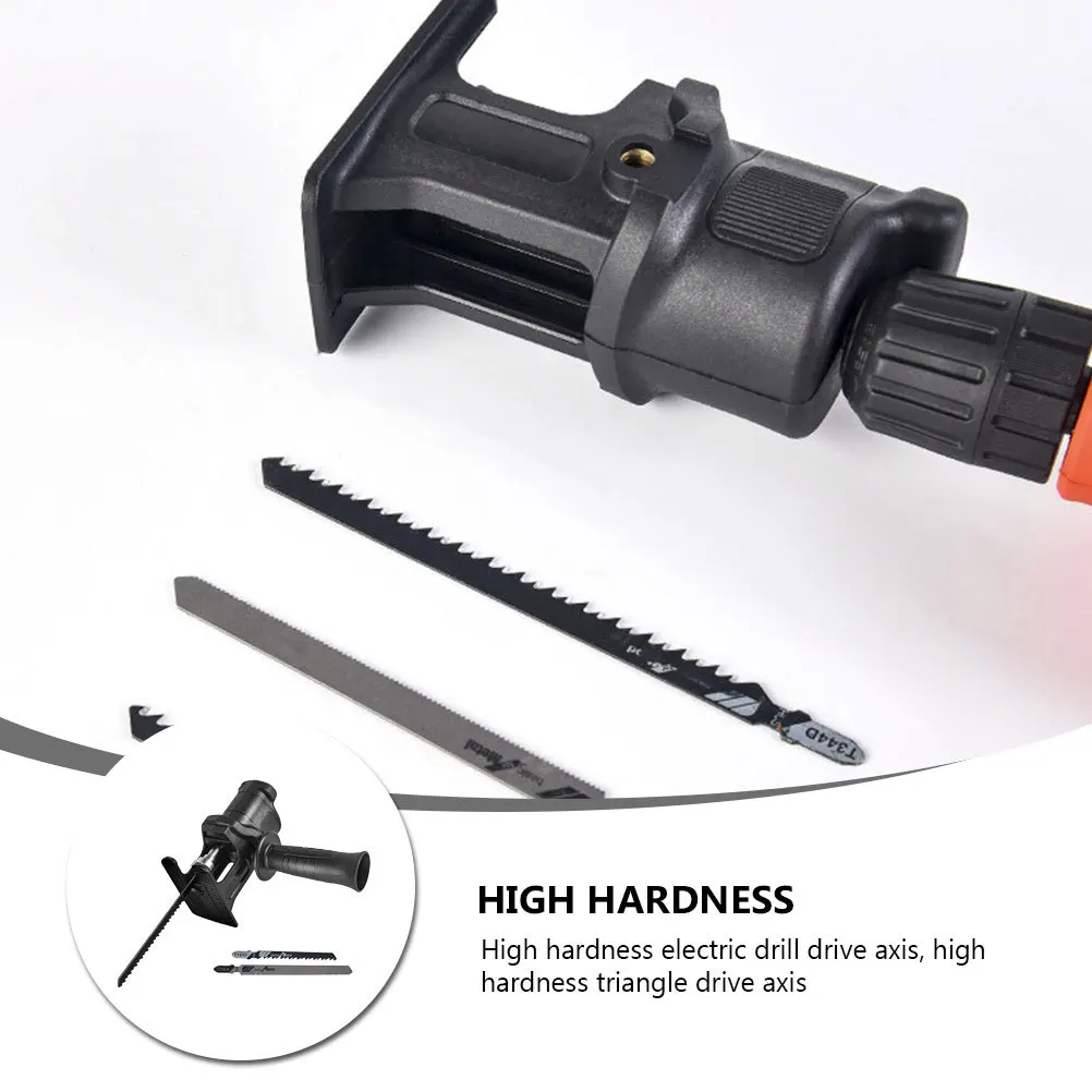 

1Set Electric Drill Reciprocating Saw Converter Woodworking Cutting Tool Powerful Motor Long Life Easy Blade Change