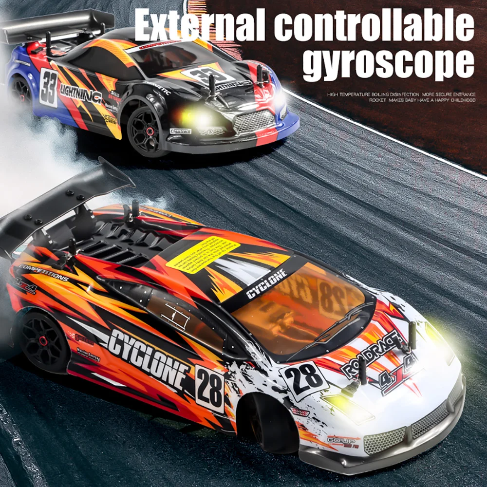 HAIBOXING 2193 Racing Drift RC Car 1: 18 2.4G 4WD 50KM/H Remote Control High-Speed Race Electric Sports Vehicle Toys for Kids