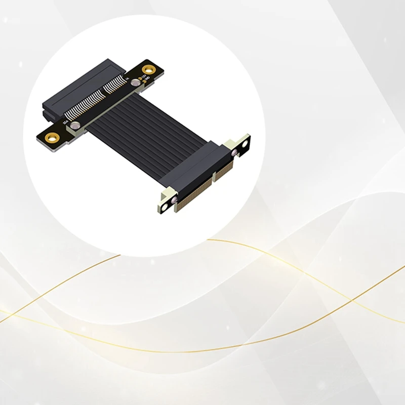 Przedłużacz PCI-E X4 do X4 PCI Express Riser Extender Adapter Converter Obsługa kart sieciowych SSD USB Card-AT93