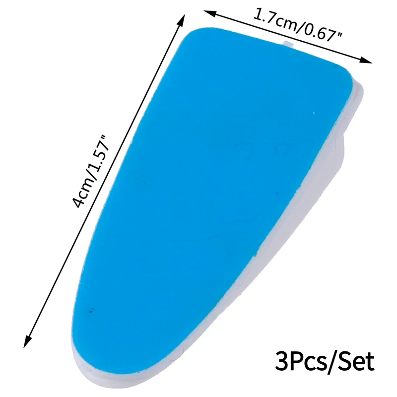 3Pcs/Set Replacement Heads 3Bits Electric Nail File Machine Nail Pedicure Buffer Tool Kit.