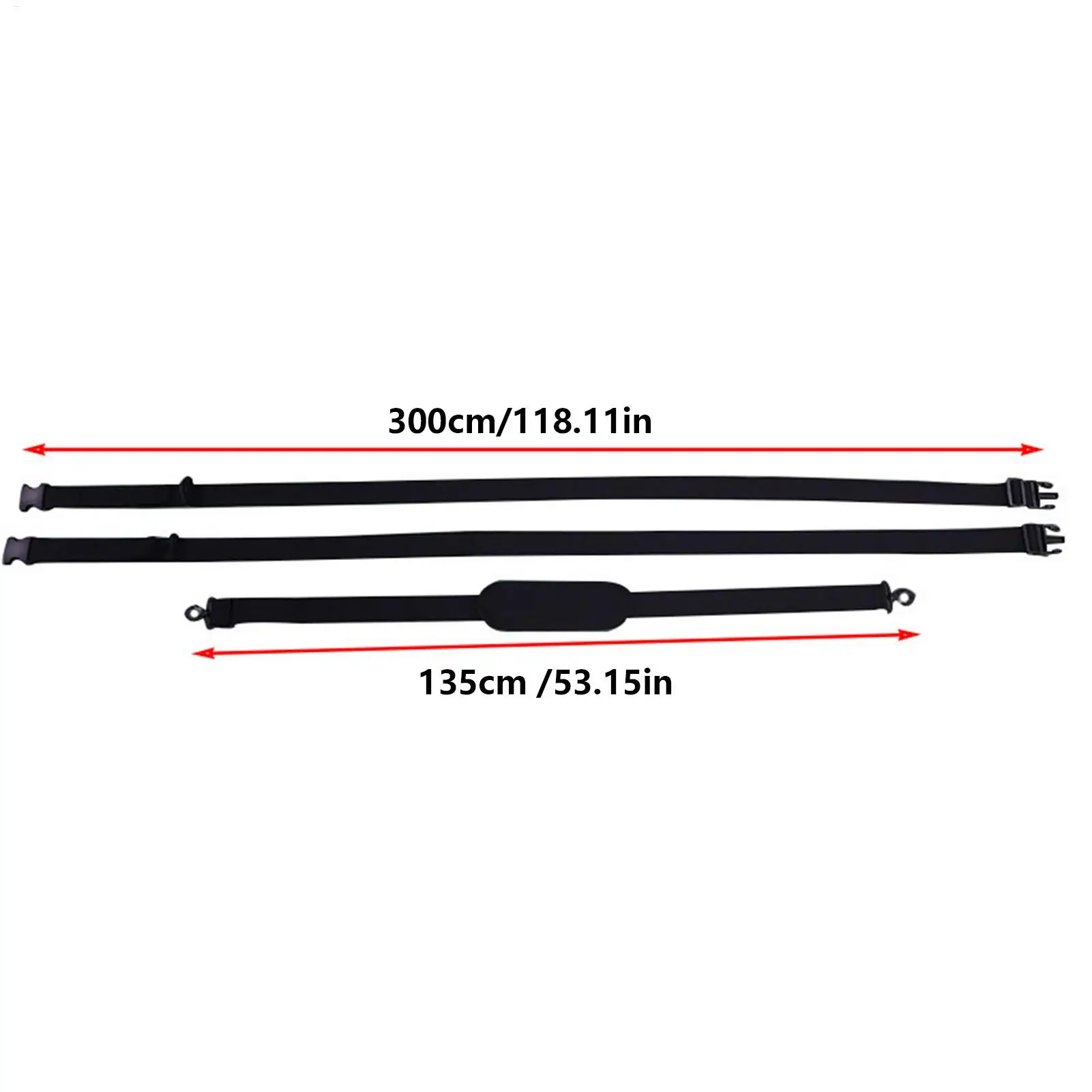 Paddle Board Carry Strap Kayak Hands-Free Shoulder Sling Belt Surfing Board Extended Shoulder Strap For Vacation Outdoor Beach - view 6
