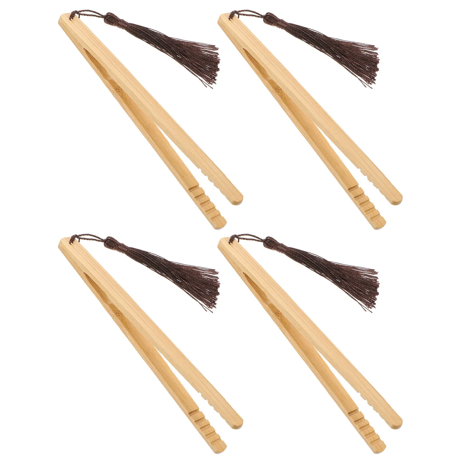 4 Pcs Kung Fu Tea Accessories Anti-scald Clip Clips for Handmade Ceremony Fittings Cup Home
