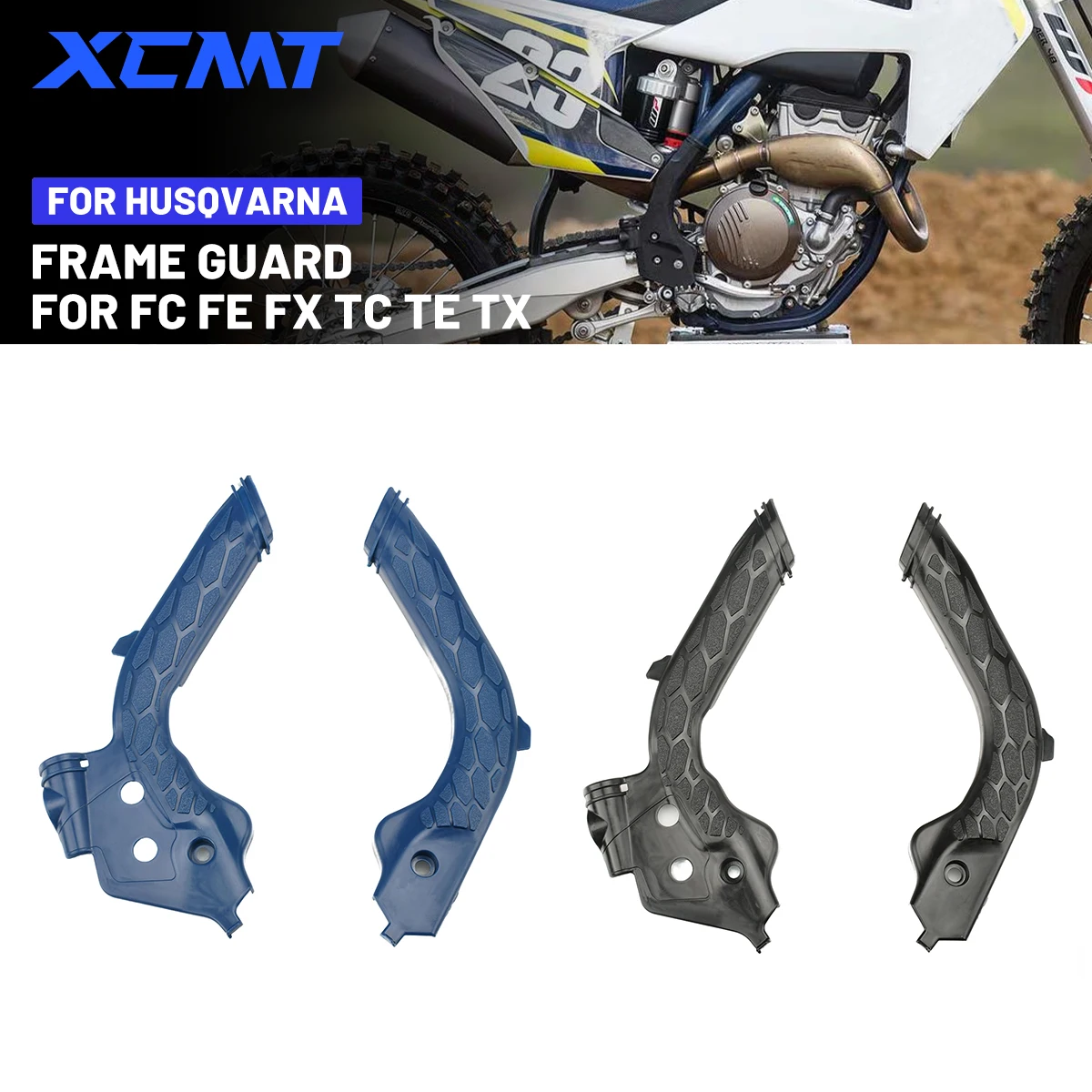 

Motorcycle Frame Guard Protection Cover For HUSQVARNA FC FE FX TC TE TX 125 250 300 350-501 2019 2020 2021 2022 Accessories