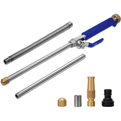 High Pressure Power Washer Watering Sprayer Cleaning Lance Hydro Jet Water Hose Nozzle Wand Lance Garden Flower Watering Tool