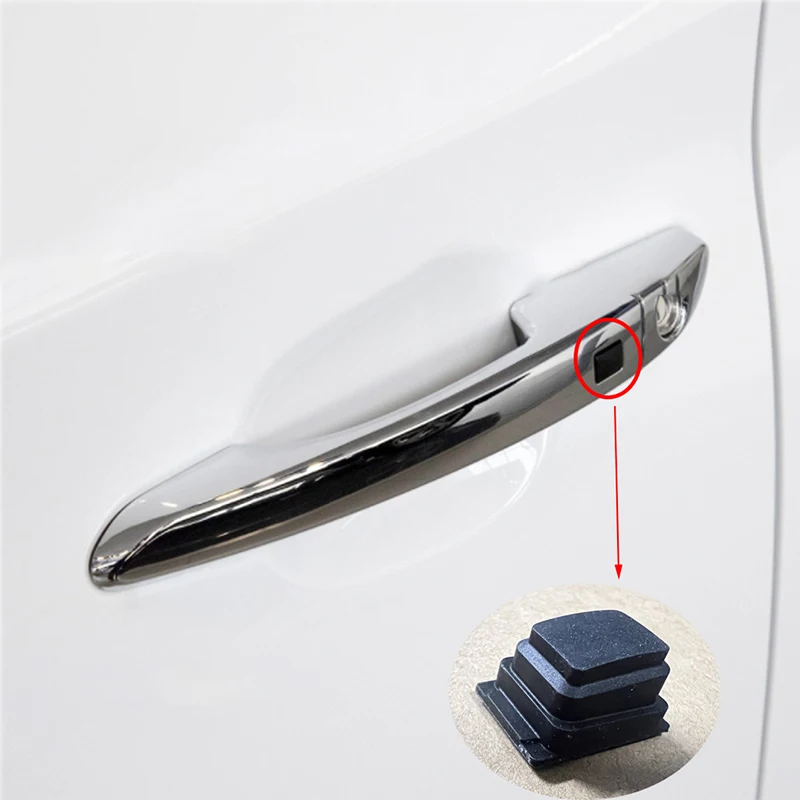 For Hyundai Tucson 2016 2017 2018 Front Exterior Door Handle Sensing Button Switch Cover Accessories 82651D3710 82661D3710