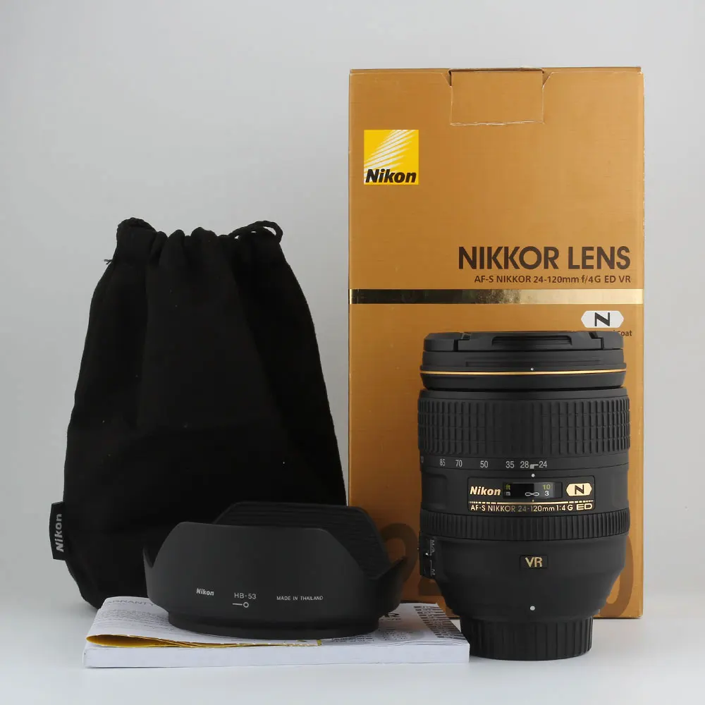 Nikon AF-S NIKKOR 24-120mm f/4G ED VR Lens For Nikon SLR Cameras