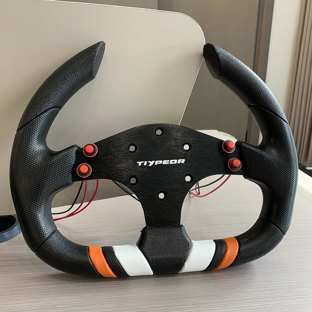 

TIYPEOR 320mm cheap plastic game competitive drift car steering wheel