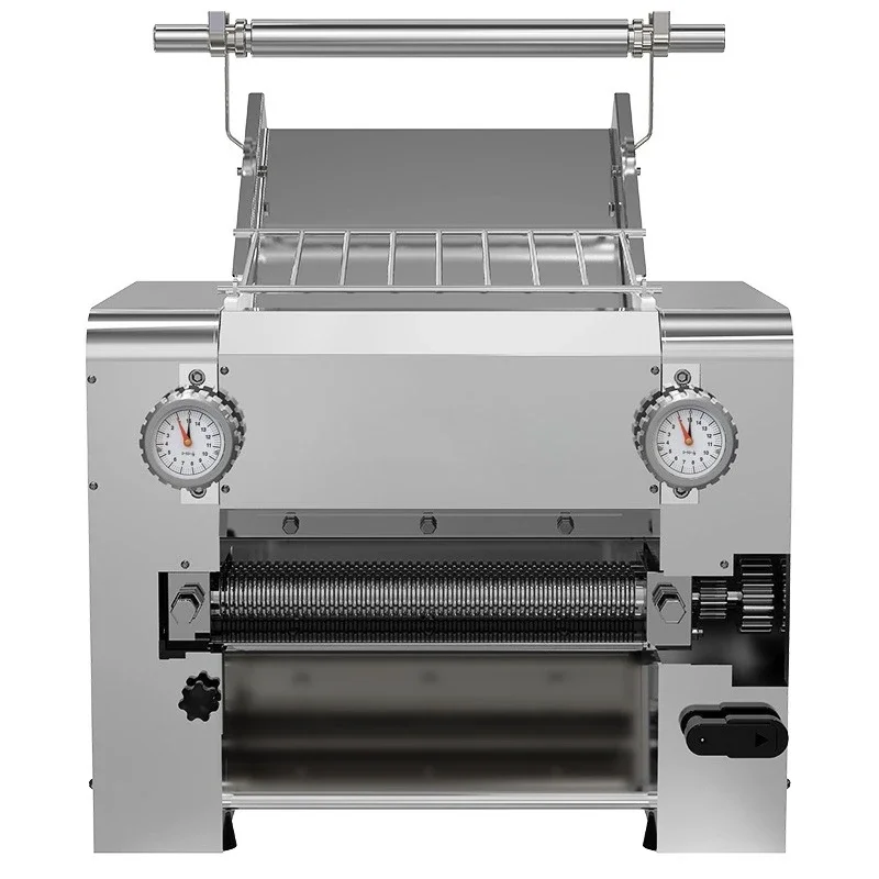 Commercial noodle press New automatic kneading and cutting all-in-one machine Electric stainless steel large dumpling skin