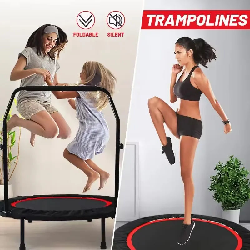 Jump Sport Trampoline Mini Fitness Trampoline Rebounder Folding Outdoor Indoor Trampoline