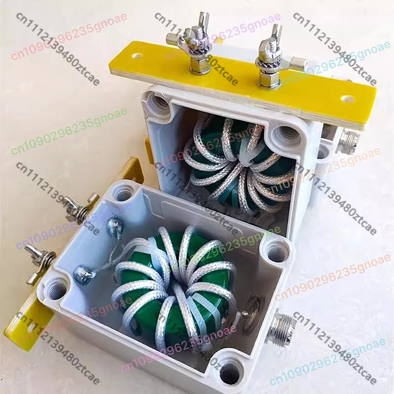 1Pc Custom High Power 1:1 Shortwave Antenna Balun, 2KW Ham Radio HF Transmitter Matching Unit