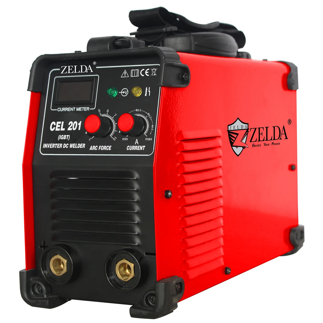 

Portable 200A IGBT Mma Inverter Arc Welder Cellulosic Electrode Stick Welding Machine for Steel Material