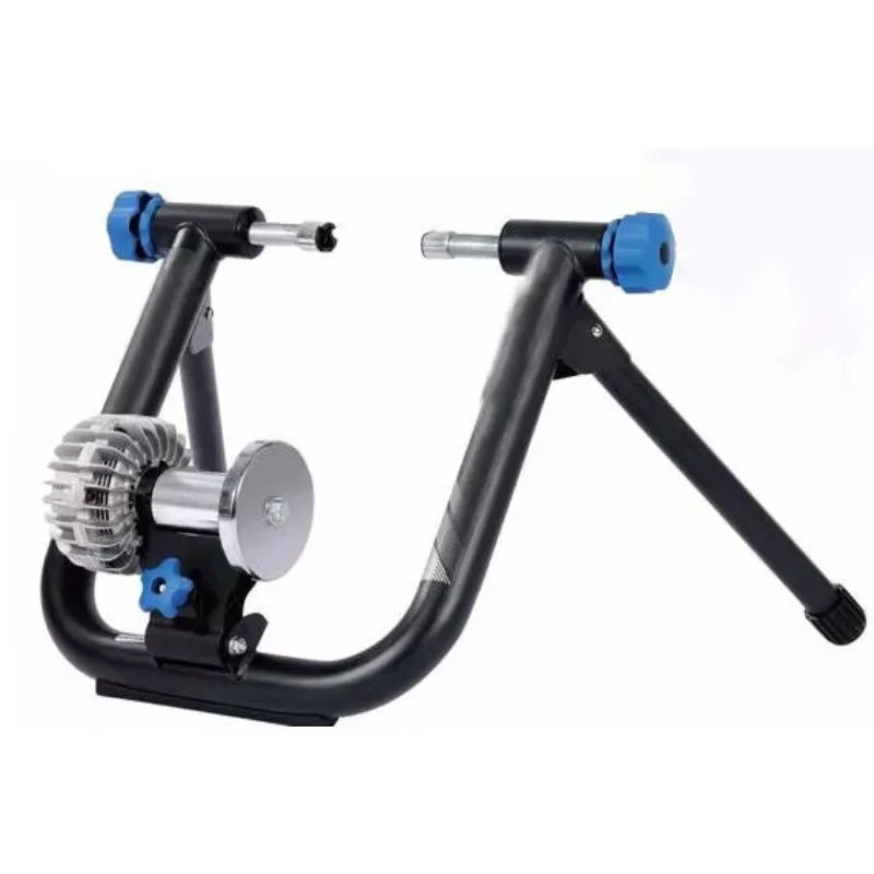 

High Resistance Quiet Foldable Magnetic Trainer Indoor Exercise Bike, Home Gym Use with ABS & Steel Material