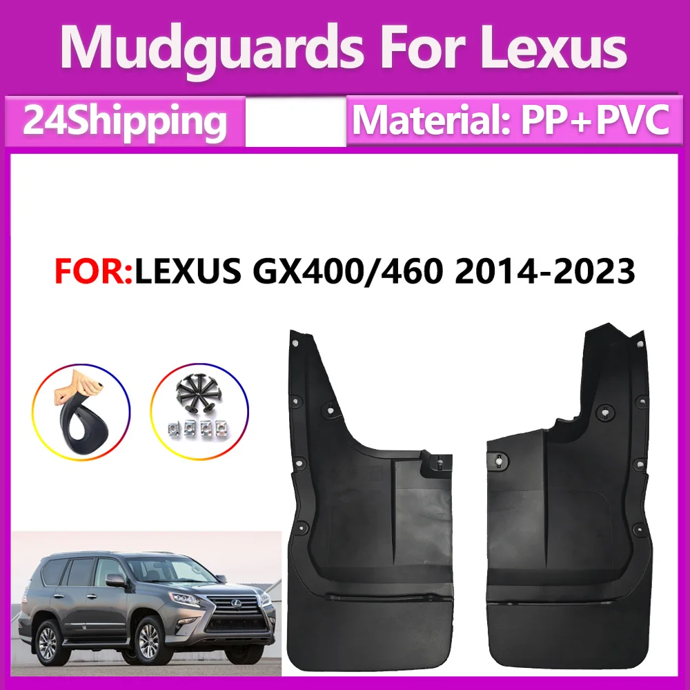 

Fenders For Lexus GX400/460 2014 2015 2016 2017 2018 2019 2020 - 2023 Mudflaps Splash Guards Mudguards Mud Flaps car Accessories