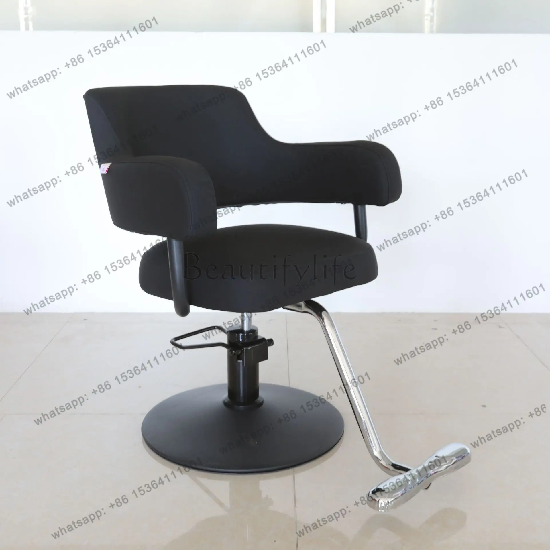 Chair hair salon special liftable rotating perm, dyeing and cutting stool Japanese simple haircut chair