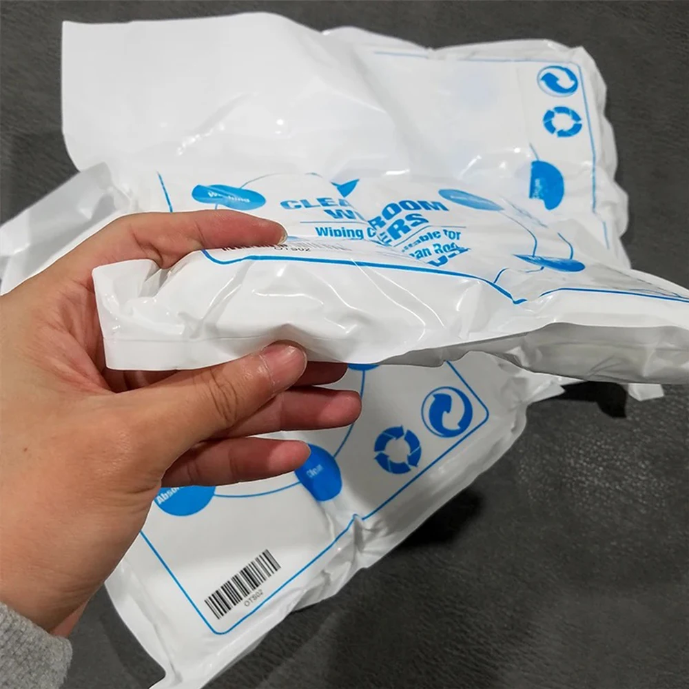 400 قطعة/الوحدة نظيفة لينة مكافحة ساكنة غير الغبار القماش 4 بوصة ستوكات الزجاج شاشة الهاتف المحمول ومشاهدة LCD نظيفة الغبار خالية القماش